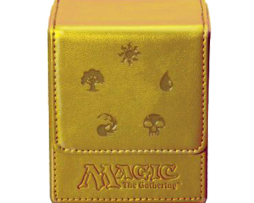 DECK-BOX-MAGIC-FLIP-TOP-BOX-MANA-5 GOLD