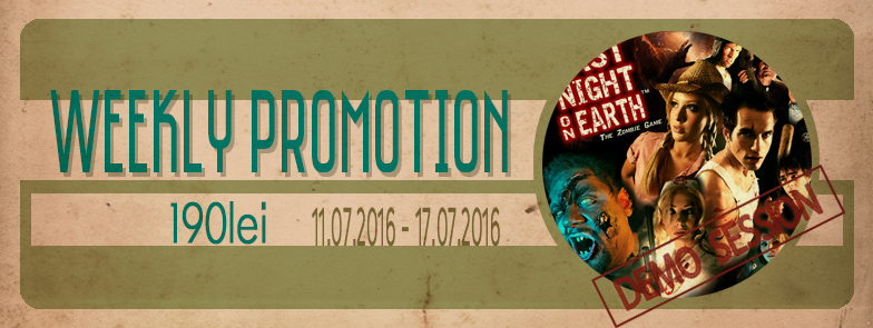 weekly promotion last night on earth