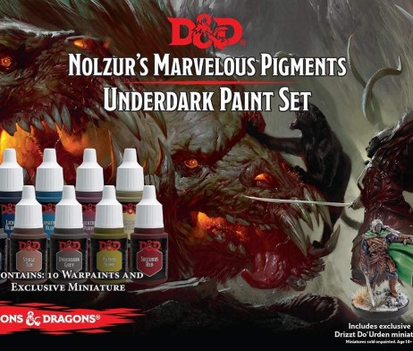 Dungeons & Dragons Nolzur's Marvelous Pigments Underdark Paint Set 1