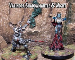 Dungeons & Dragons Valindra Shadowmantle & Wight Collector's Series