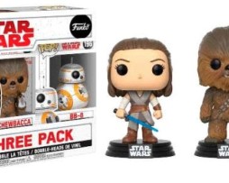 POP! Rebel Three Pack Rey, Chewbacca & BB8 1
