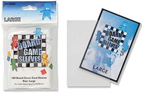 Arcane Tin Men Large Board Game Sleeves 100 (59mmx92mm)