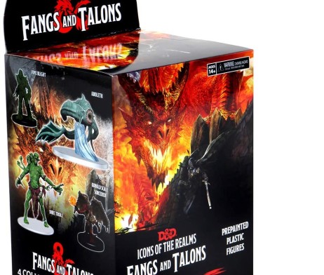 Dungeons & Dragons Icons of the Realms Fangs & Talons Booster 1
