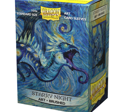 Dragon Shield Brushed Art Sleeves Starry Night 100 1