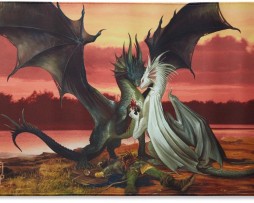 Dragon Shield Playmat Valentine Dragons 1