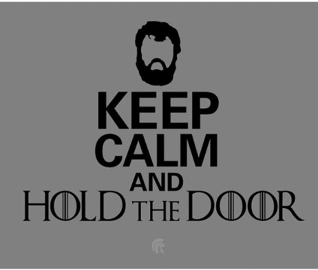 Legion Playmat Keep Calm and Hold the Door
