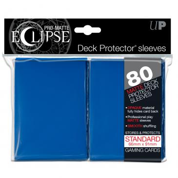 Ultra Pro Deck Protector Pro-Matte Eclipse 80 Sleeves Blue (66mmx91mm)