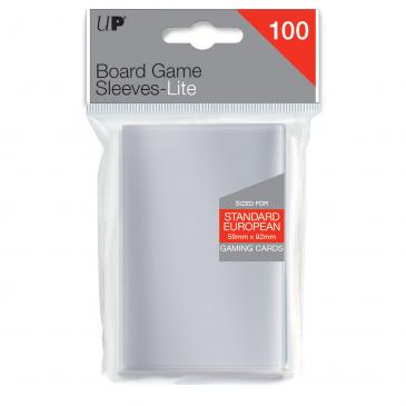 Ultra Pro Standard Lite European Board Game 100 Sleeves (59mmx92mm)