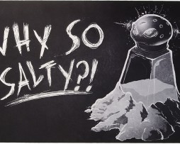 Why So Salty Game Mat 24x14 Playmat 1